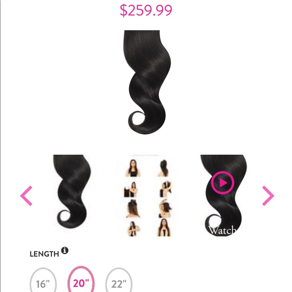 Glamseamless halo hair